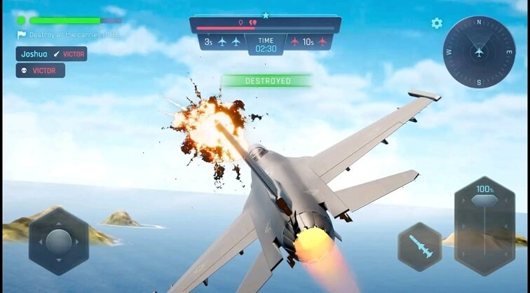 Sky Warriors: Airplane Combat Graphics