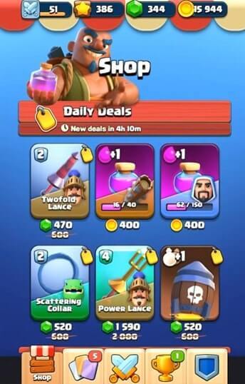 Clash Quest Items