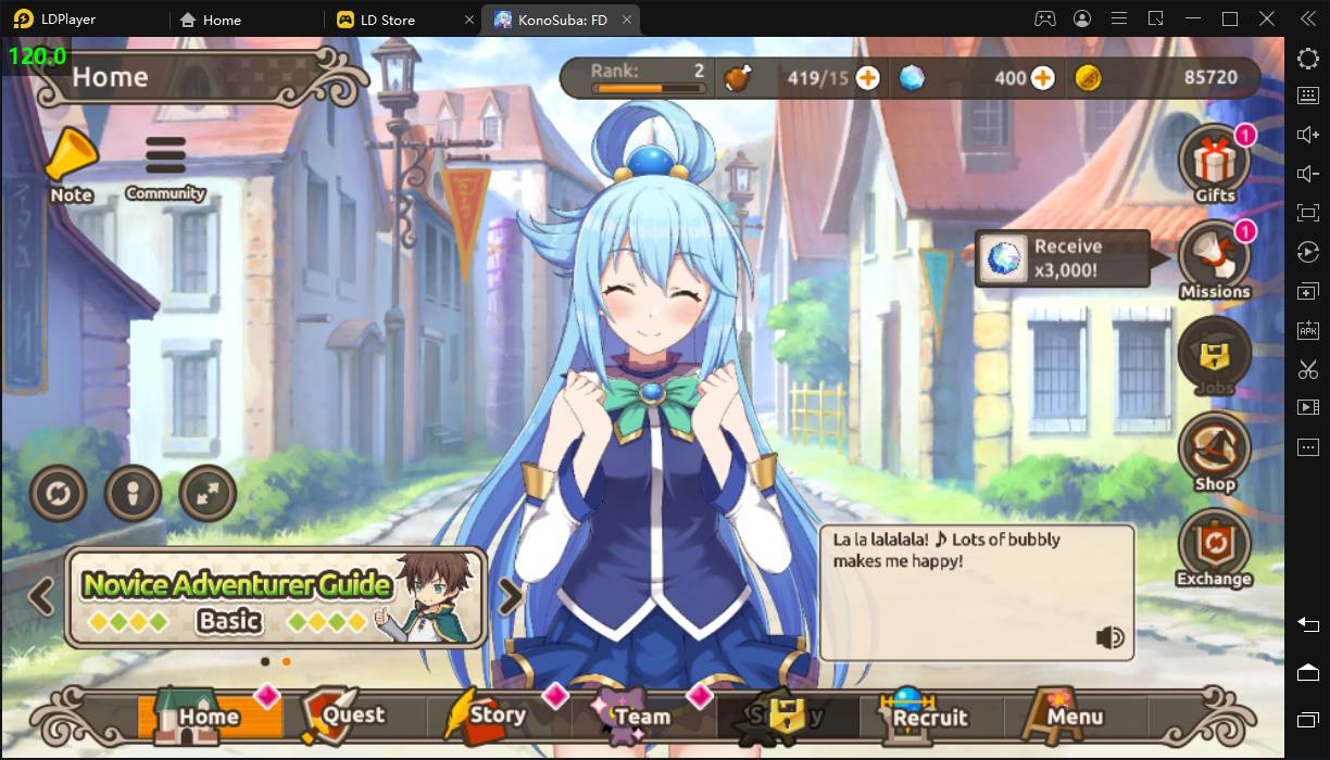 How to Enable 120 FPS for KonoSuba: Fantastic Days on PC