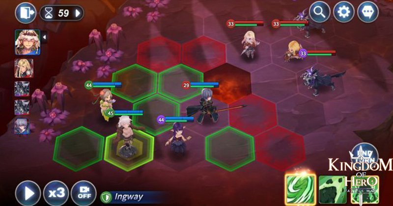 Kingdom of Heroes: Tactics War Dominate Every Battle