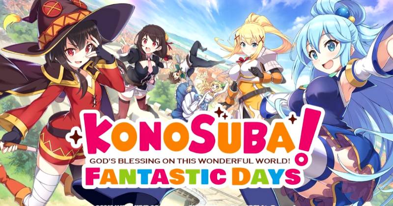 Download Enjoy the Adventures of KONOSUBA with Aqua, Megumin, Darkness and  Kazuma Wallpaper