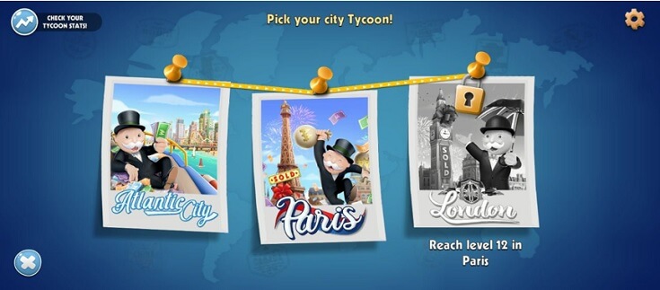 MONOPOLY Tycoon New Places