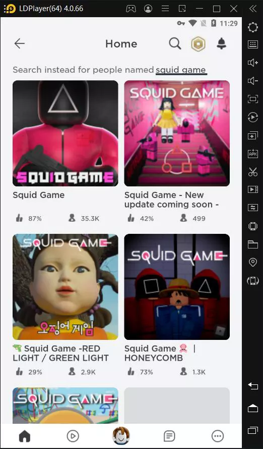 Roblox Squid Game em Jogos na Internet