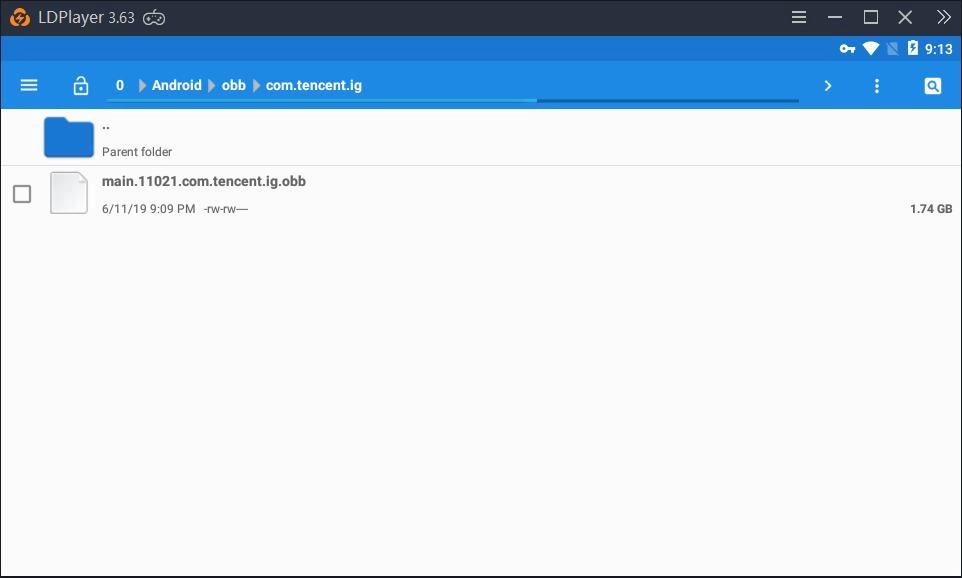Cách cài đặt file APK và data OBB trên PC với giả lập LDPlayer