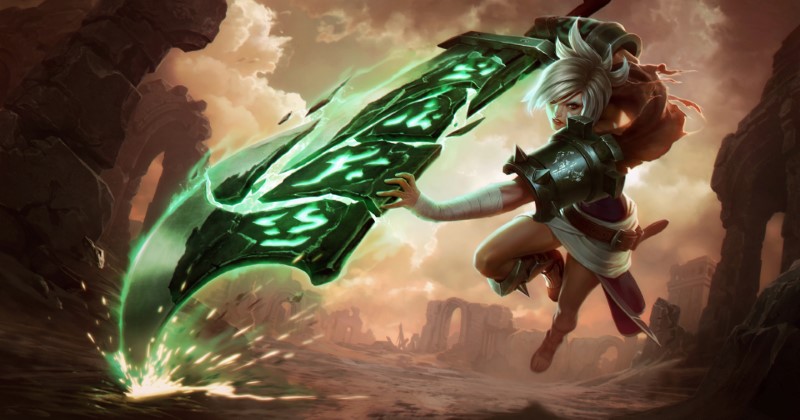 More daily doses of rage in Wild Rift, playing as Riven