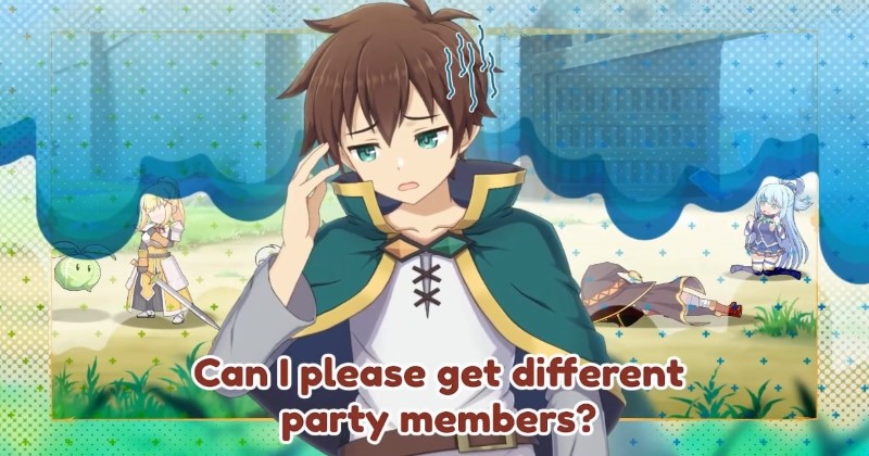 Download Kazuma Satou and his party from Konosuba on an adventure!