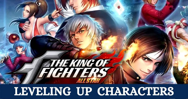 King of Fighters All-Star Leveling up Characters?