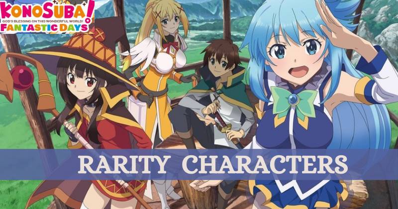 Konosuba: Fantastic Atré Akihabara Character Cards Cecily Kazuma Konosuba