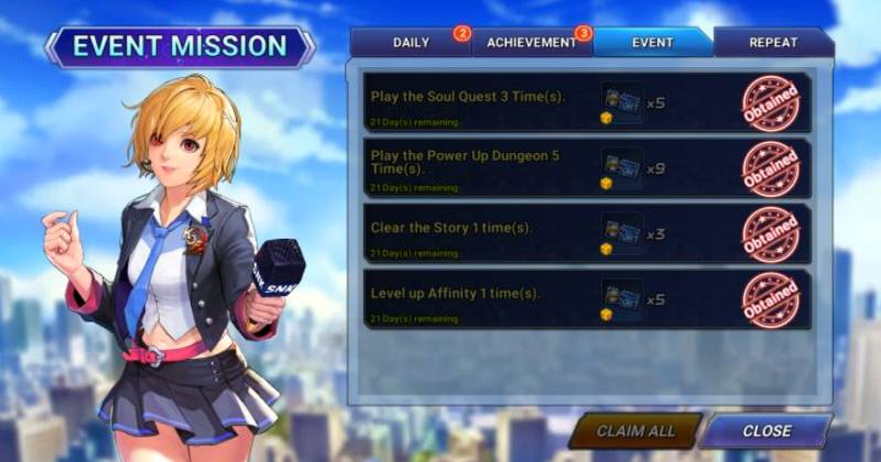 The King of Fighters Beginner Tips to Level up Fast