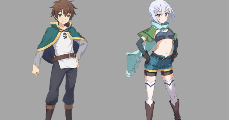 Download Kazuma Satou and his party from Konosuba on an adventure!