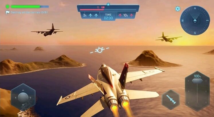 Combat Fighting Airplane Games Game for Android - Download