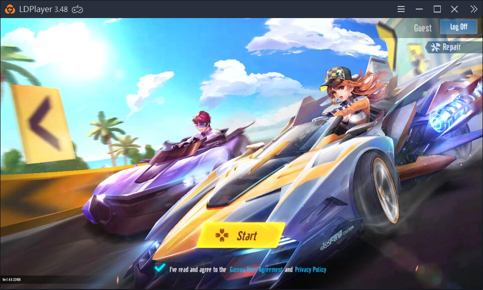 Como jogar Speed Drifters, game da Garena, no PC