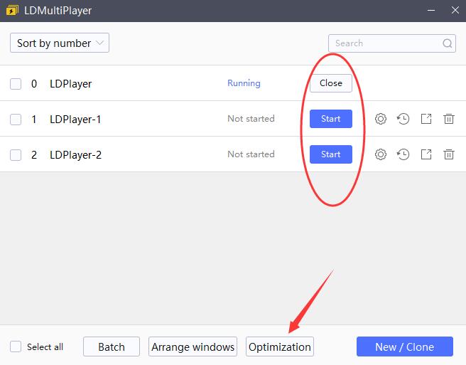 How to organize instances in the Multi-instance Manager on