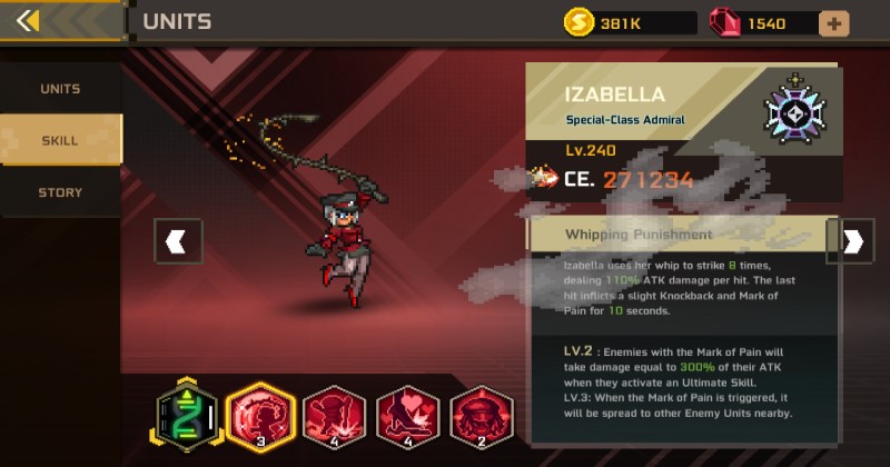 Metal Slug Commander Izabella