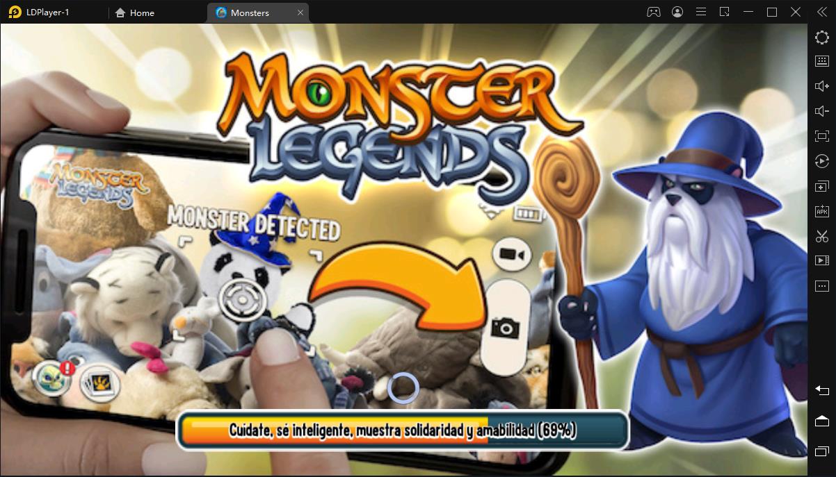 Tutorial para descargar y jugar Monster Legends en PC