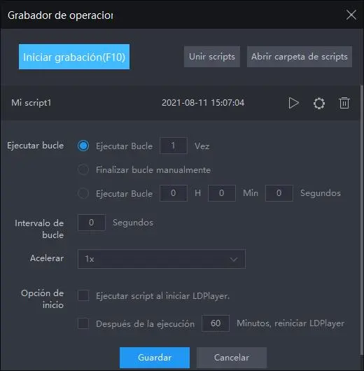 Guía útil y fácil - ¿Cómo usar Scripts en LDPlayer?