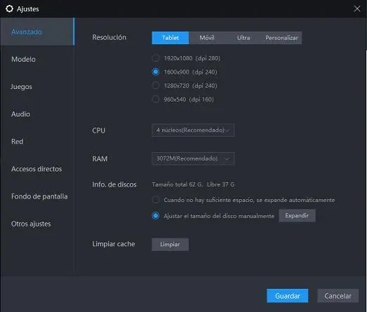 ¿Cómo resolver el problema del espacio de almacenamiento insuficiente en emulador?