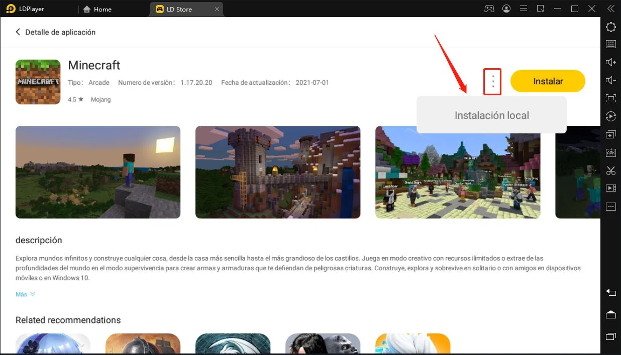 100% gratis - jugar Minecraft en PC