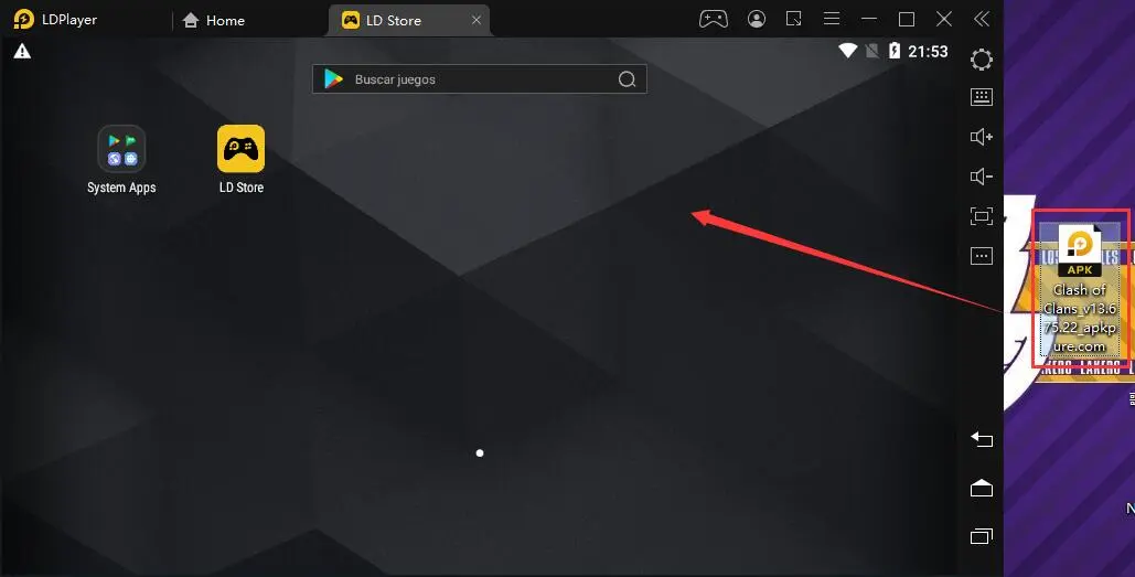 ¿Cómo instalar arquivo APK en LDPlayer?