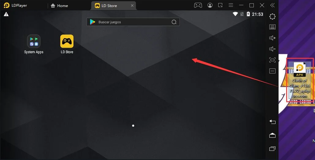 ¿Cómo instalar o extraer un archivo de APK en LDPlayer?