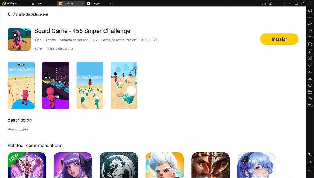 Tutorial | ¿Cómo descargar y jugar Squid Game - 456 Sniper Challenge en PC? 