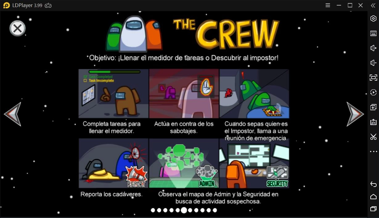 Guía de principiantes para jugar Among Us en LDPlayer