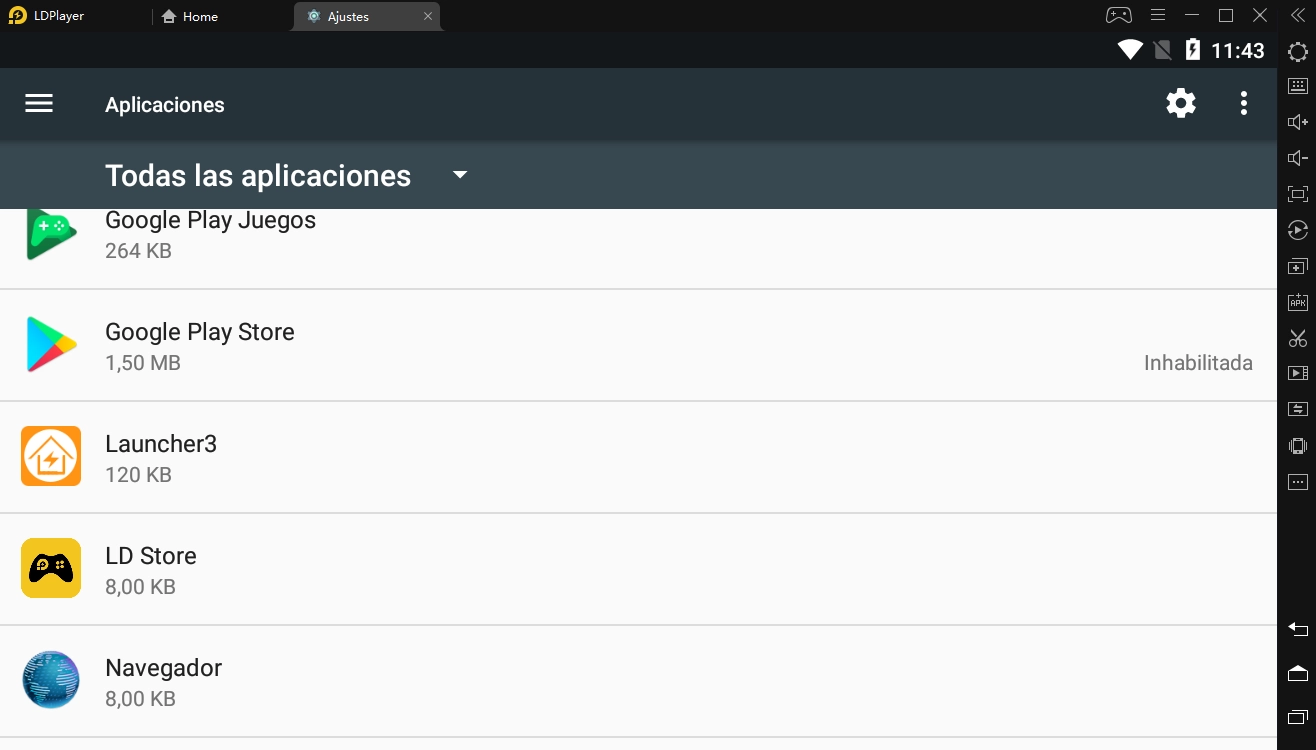 Restablezca Google Play y reduzca la carga de la CPU cuando usa LDMultiPlayer
