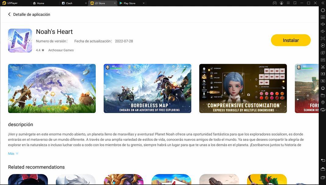 ¿Cómo descargar y jugar Noahs Heart gratis en PC (Windows)?