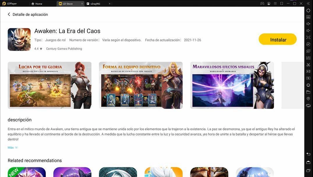 Guía para principiantes - cómo descargar y jugar Awaken: La Era del Caos en PC