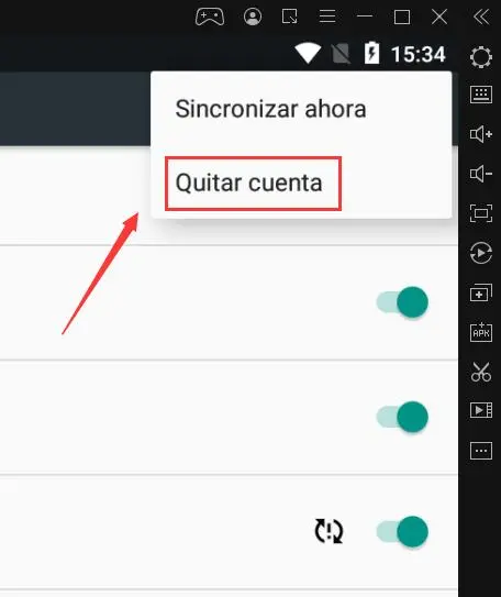 ¿Cómo salir de mi cuenta de Google en LDPlayer?