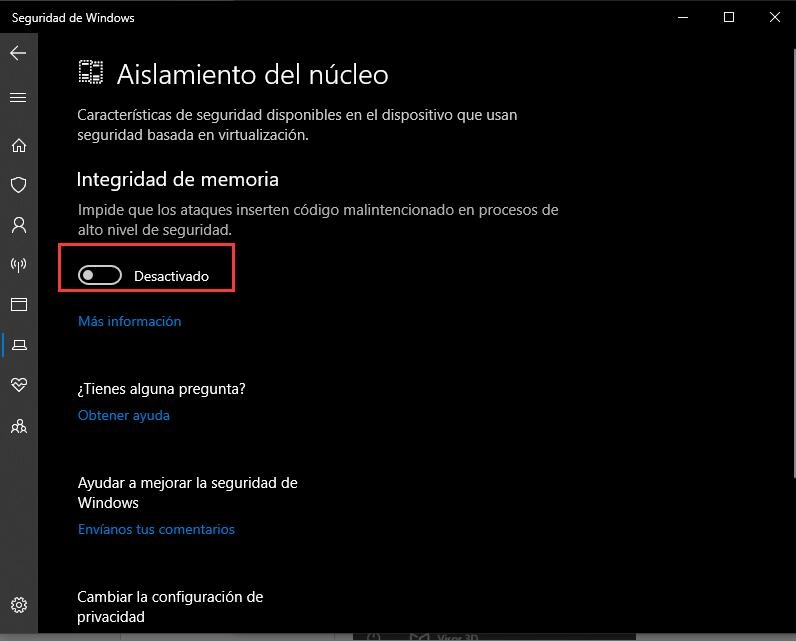 Tecnología de virtualización habilitada en el BIOS, pero no detectada por LDPlayer