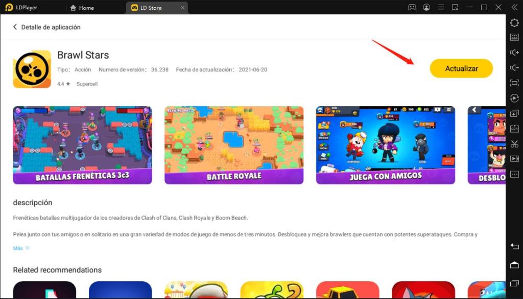 Resolvió el problema de que Brawl Stars no podía ingresar al juego normalmente