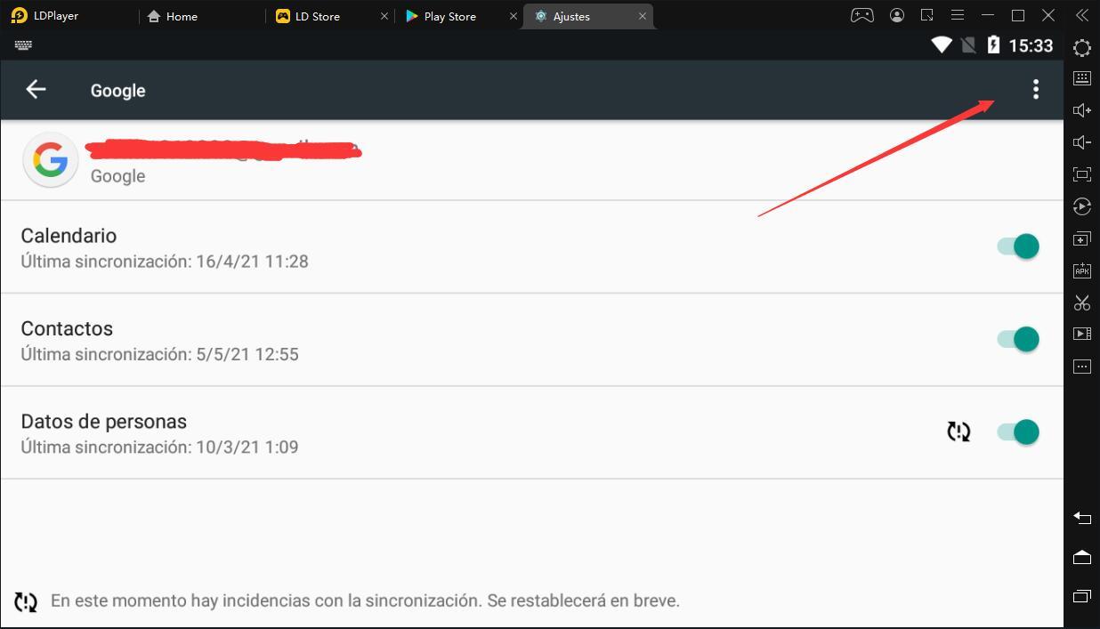 ¿Cómo salir de mi cuenta de Google en LDPlayer?
