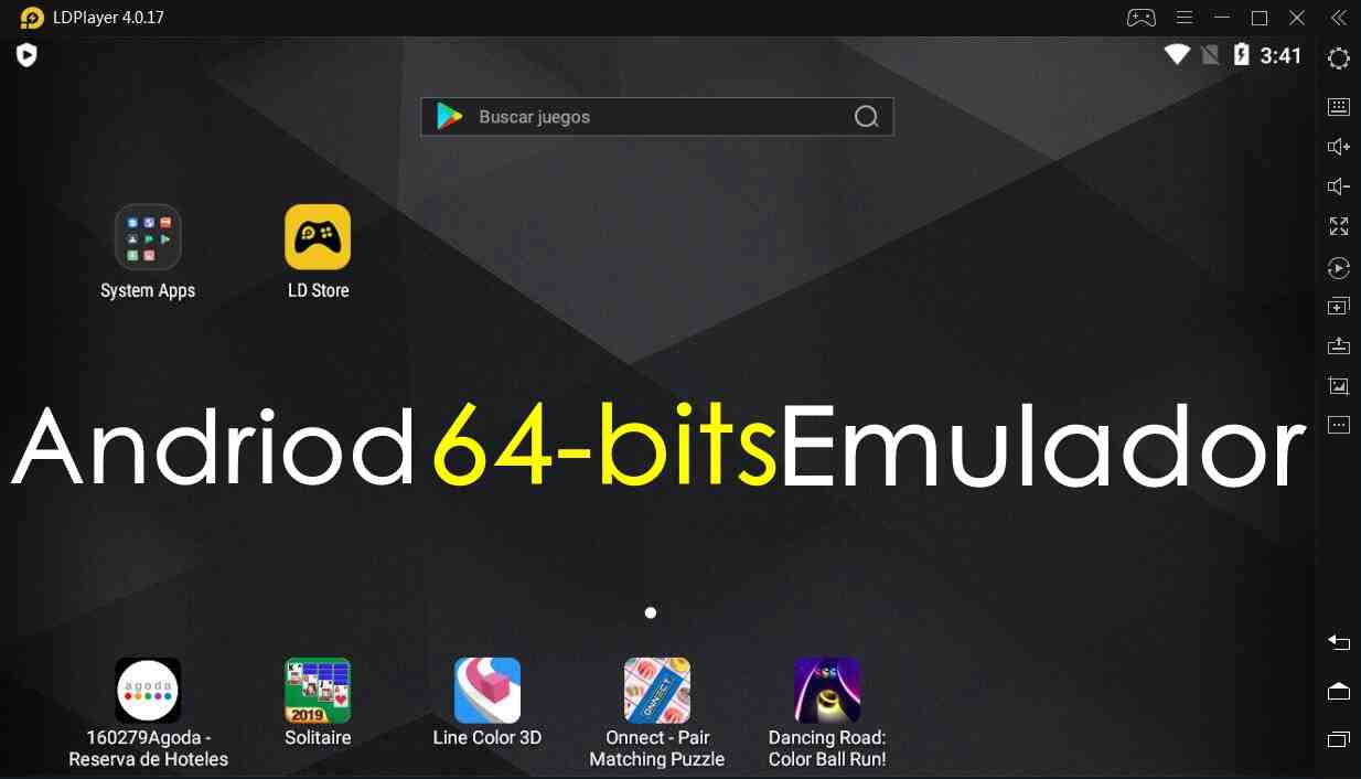 Descargar emulador de Android de 64 bits para juegos requeridos de 64 bits