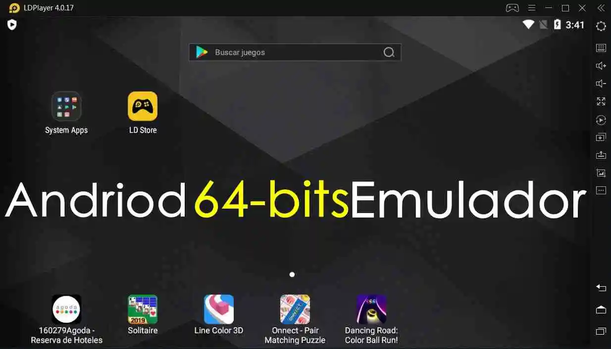 Descargar emulador de Android de 64 bits para juegos requeridos de 64 bits