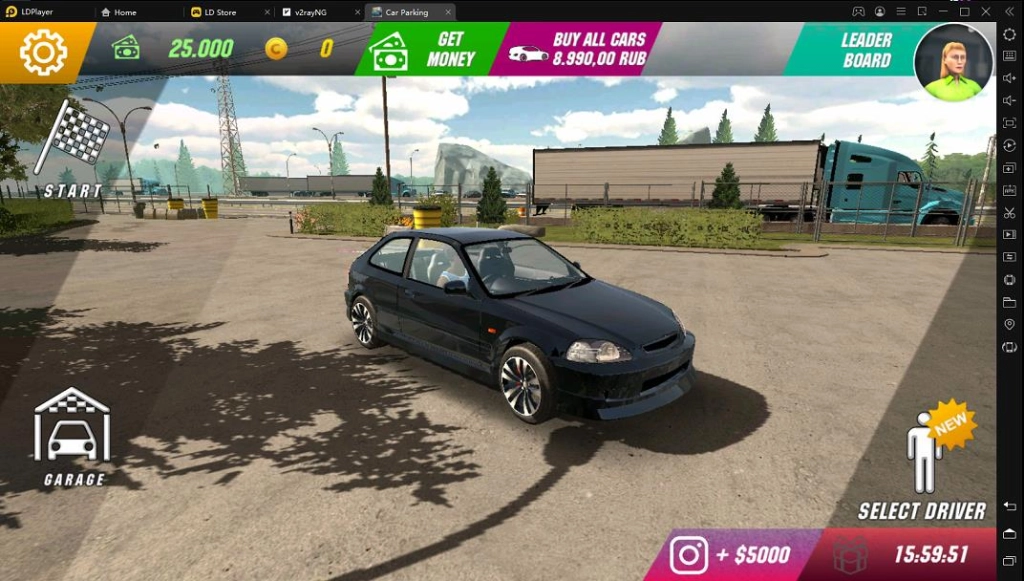 Solo 4 pasos para jugar Car parking multiplayer en PC