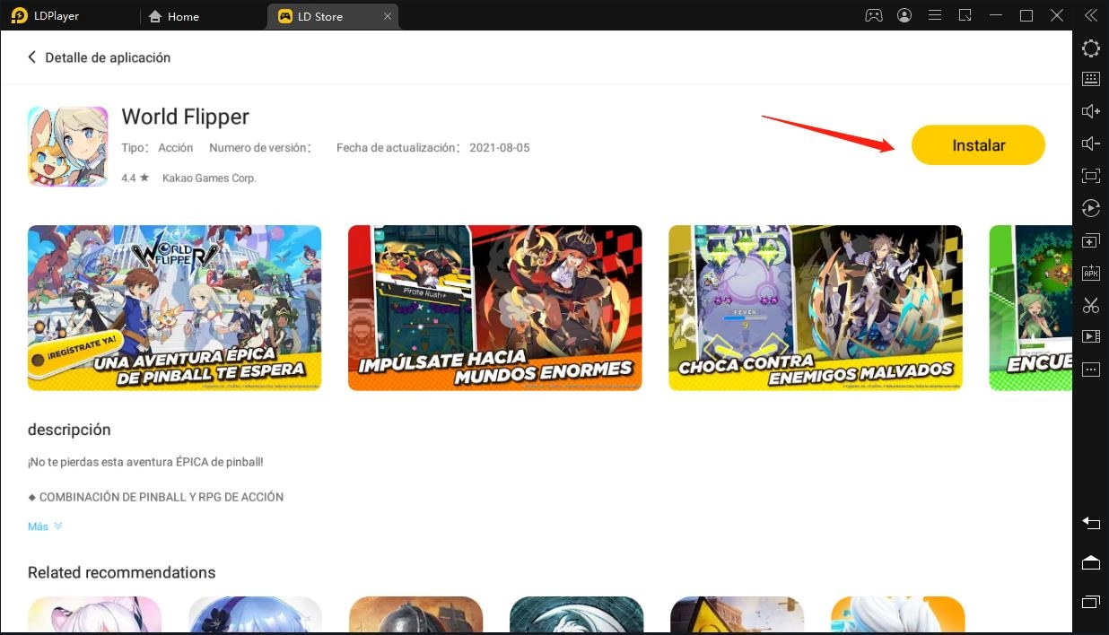 Cómo descargar y jugar World Flipper para PC (Windows) 2021