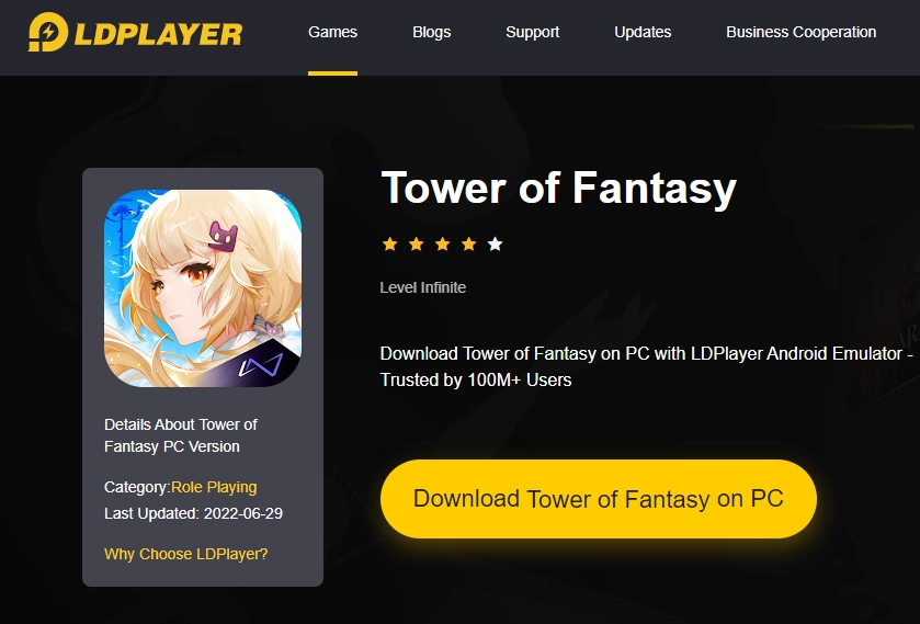 Tower of fantasy : Guide de préinscription | Tier List de héros et darmes (juillet 2022)