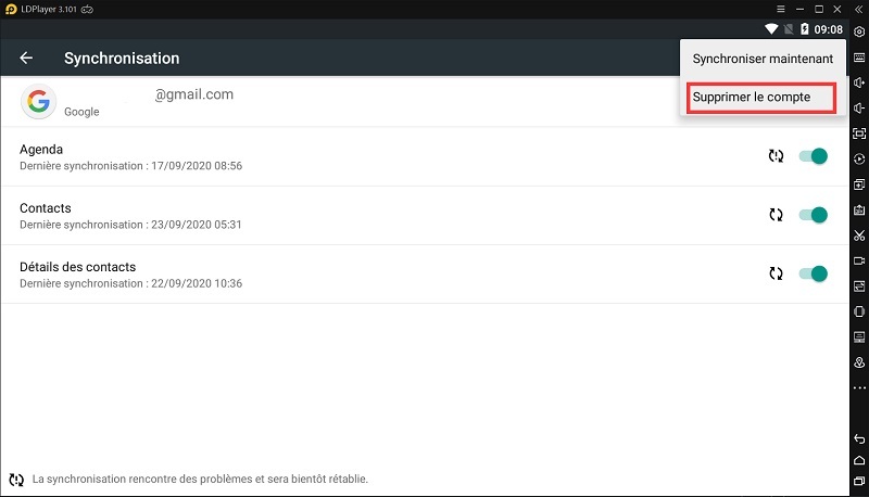 Compte google