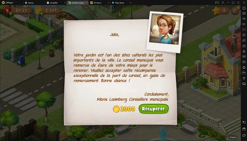 Récompense