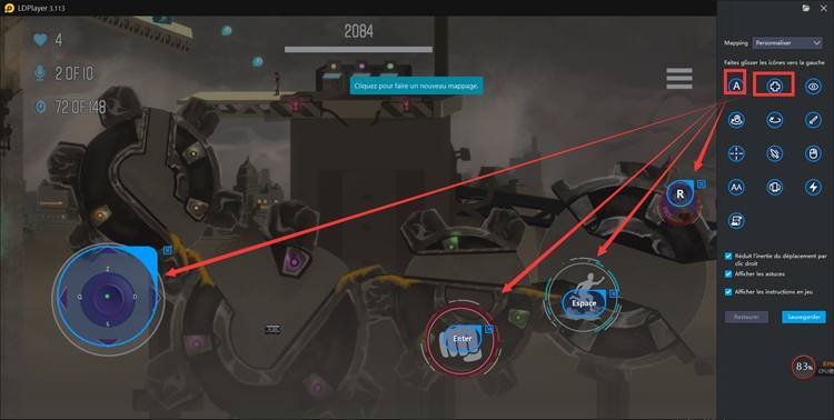 Personnaliser le mapping 