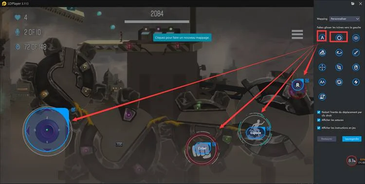 Personnaliser le mapping 
