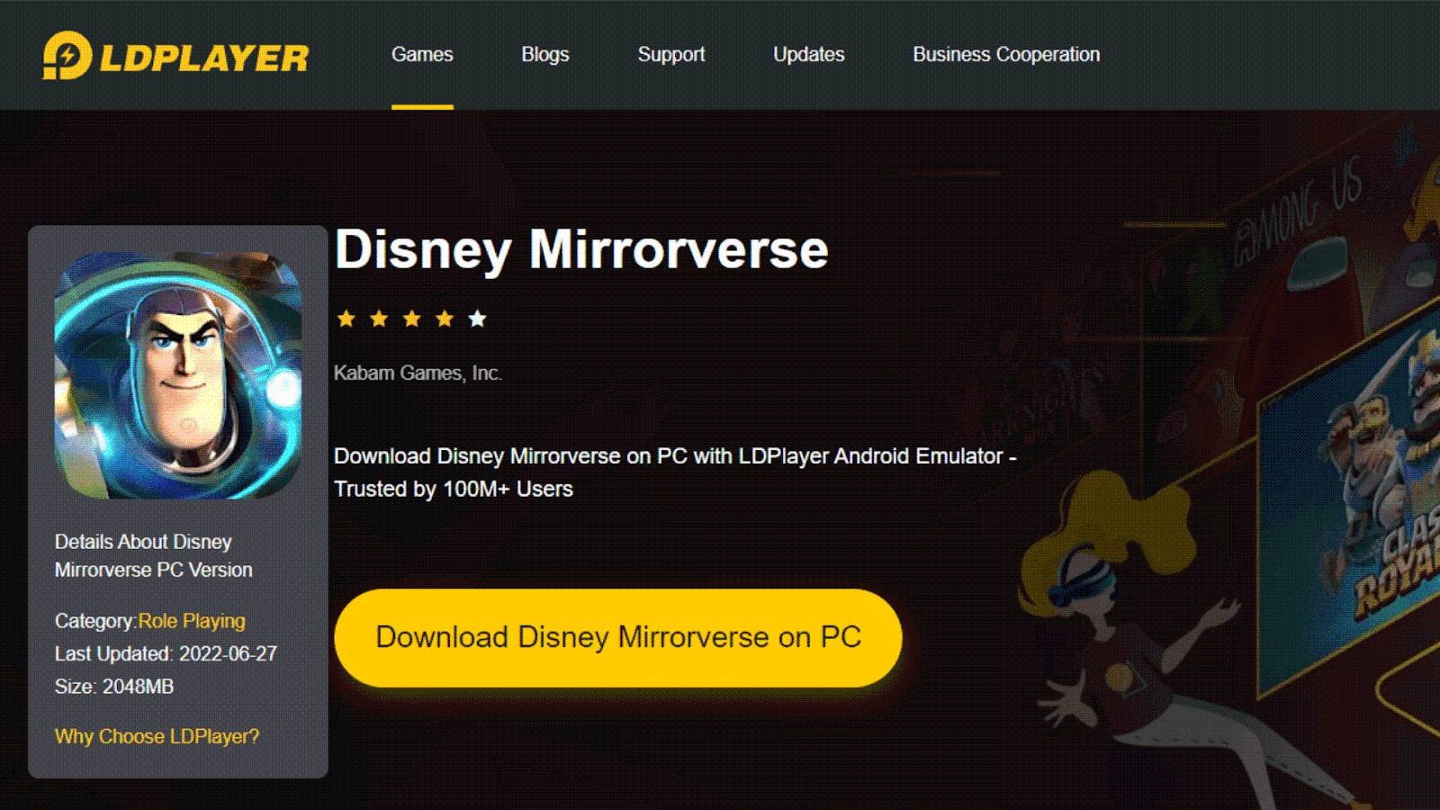 Comment Relancer (Reroll) Disney Mirrorverse Avec LDPlayer