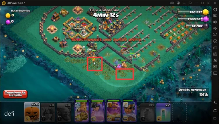 Comment réussir le défi du cimetière aux citrouilles Clans of Clans