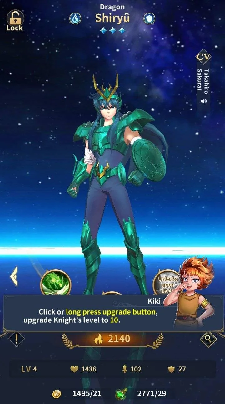 Saint Seiya : Legend of Justice – La tier list