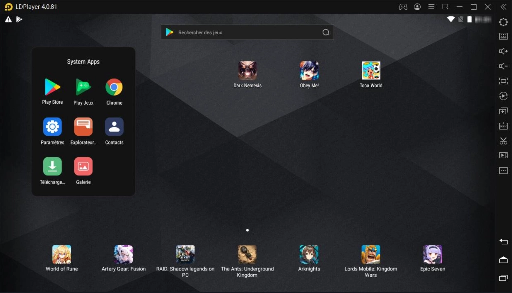 Comment jouer aux jeux FPS avec LDPlayer