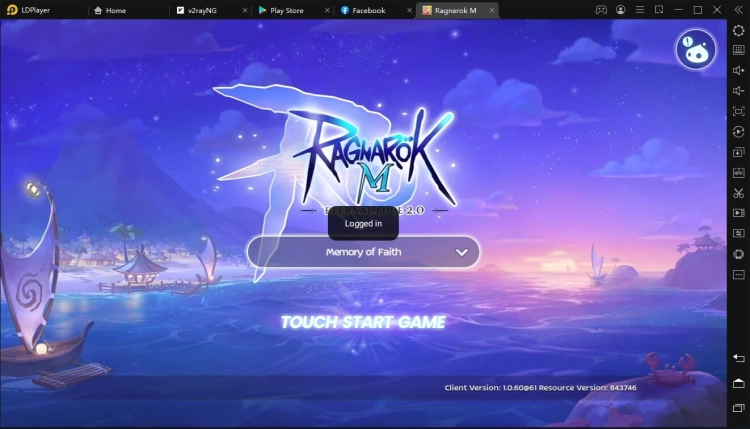 Impossible d'entrer le jeu via Facebook