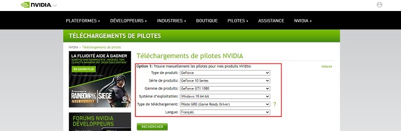 Nvidia GeForce GTX 1080