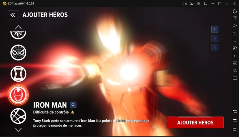 Meilleurs héros du jeu Marvel Future Revolution