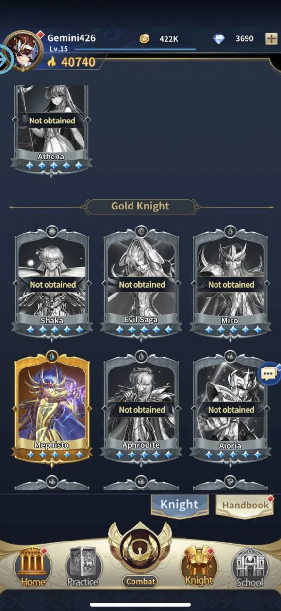 Saint Seiya : Legend of Justice - Le guide du reroll